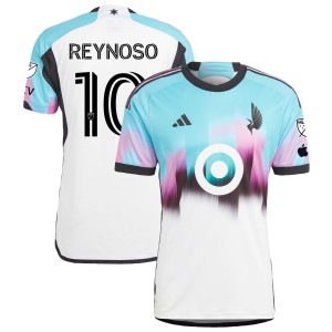 Emanuel Reynoso Minnesota United FC adidas 2023 The Northern Lights Kit Authentic Jersey - White