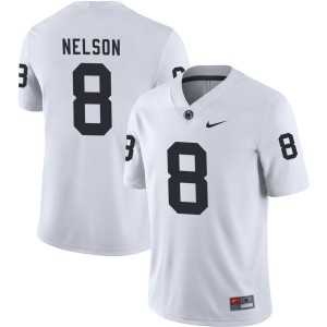 DaKaari Nelson Penn State Nittany Lions Nike NIL Replica Football Jersey - White