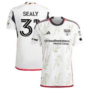 Dante Sealy FC Dallas adidas 2023 Burn Baby Burn Authentic Jersey - White