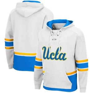 UCLA Bruins Colosseum Lace Up 3.0 Pullover Hoodie - White