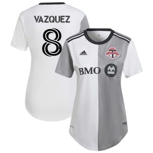 Victor Vazquez Toronto FC adidas Women's 2022 Community Kit Replica Jersey - White