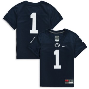 #1 Penn State Nittany Lions Nike Preschool Team Replica Football Jersey - Navy