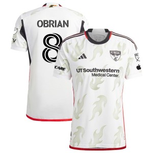 Jader Obrian FC Dallas adidas 2023 Burn Baby Burn Authentic Jersey - White