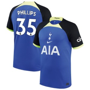 Ashley Phillips Tottenham Hotspur Nike Youth 2022/23 Away Breathe Stadium Replica Jersey - Blue
