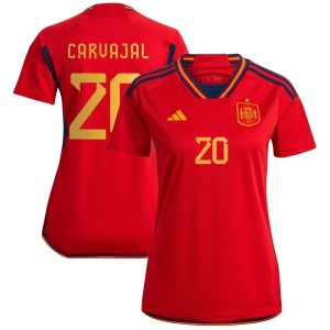 Daniel Carvajal Spain National Team adidas Women's 2022/23 Home Replica Jersey - Red