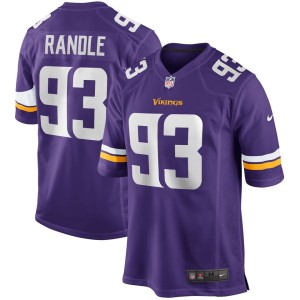 John Randle Minnesota Vikings Nike Game Retired Player Jersey - Purple