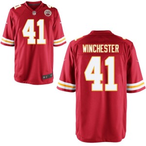 James Winchester Kansas City Chiefs Nike Youth Game Jersey - Red