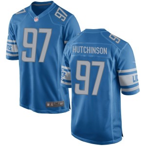 Aidan Hutchinson Detroit Lions Nike Game Jersey - Blue