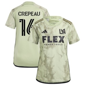 Maxime Crepeau LAFC adidas Women's 2023 Smokescreen Replica Jersey - Green