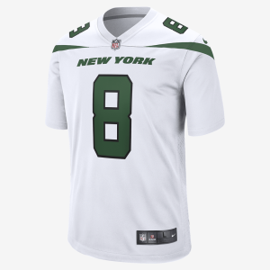 Aaron Rodgers New York Jets Men's Nike NFL Game Football Jersey - White