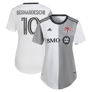 Federico Bernardeschi Toronto FC adidas Women's 2023 Community Kit Replica Player Jersey - White