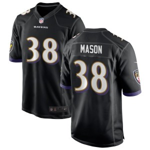 Ben Mason Baltimore Ravens Nike Youth Game Jersey - Black