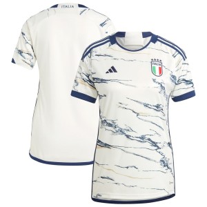 Italy National Team adidas Women's 2023 Away Replica Jersey - White
