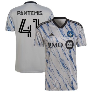 James Pantemis CF Montreal adidas 2023 Secondary Replica Jersey - Gray