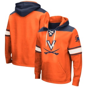 Virginia Cavaliers Colosseum 2.0 Lace-Up Pullover Hoodie - Orange