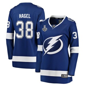 Brandon Hagel Tampa Bay Lightning Fanatics Branded Women's 2021 Stanley Cup Champions Home Breakaway Jersey - Blue