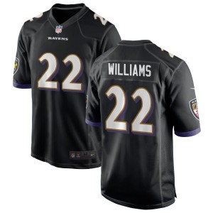 Damarion Williams Baltimore Ravens Nike Alternate Game Jersey - Black