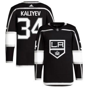 Arthur Kaliyev Los Angeles Kings adidas Home Primegreen Authentic Pro Jersey - Black