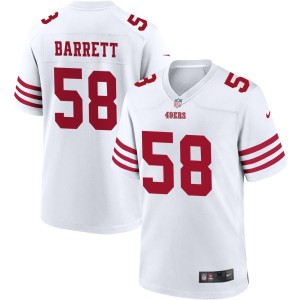 Alex Barrett San Francisco 49ers Nike Youth Game Jersey - White
