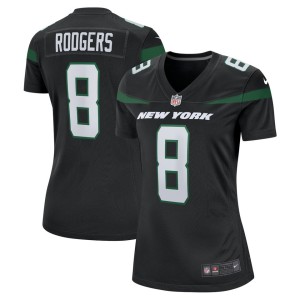 Aaron Rodgers New York Jets Nike Women's Game Jersey - Black