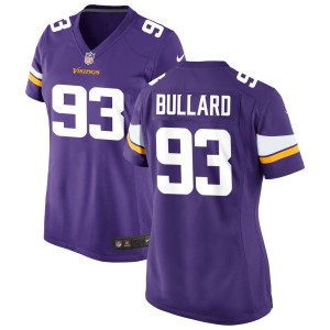 Jonathan Bullard Minnesota Vikings Nike Women's Game Jersey - Purple