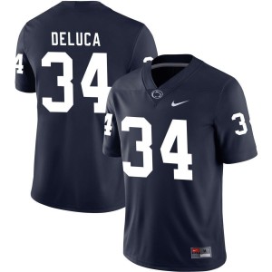 Dominic DeLuca Penn State Nittany Lions Nike NIL Replica Football Jersey - Navy