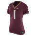 #1 Florida State Seminoles Nike Women's Game Jersey - Garnet