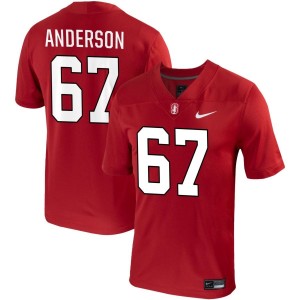 Fisher Anderson Stanford Cardinal Nike NIL Replica Football Jersey - Cardinal