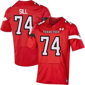 Daniel Sill Texas Tech Red Raiders Under Armour NIL Replica Football Jersey - Red