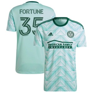 Ajani Fortune Atlanta United FC adidas 2022 The Forest Kit Replica Jersey - Mint
