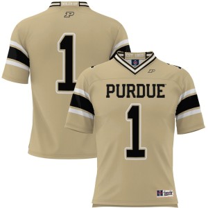 #1 Purdue Boilermakers ProSphere Endzone Football Jersey - Gold