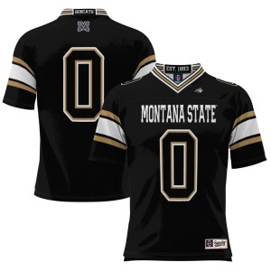 #0 Montana State Bobcats ProSphere Football Jersey - Black