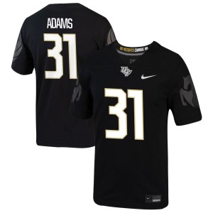 Brandon Adams UCF Knights Nike NIL Replica Football Jersey - Black