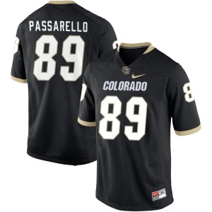 Louis Passarello Colorado Buffaloes Nike NIL Replica Football Jersey - Black