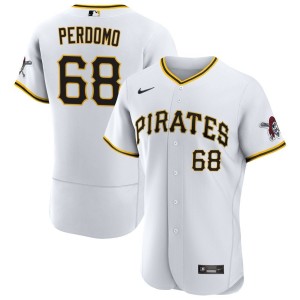 Angel Perdomo Pittsburgh Pirates Nike Home Authentic Jersey - White