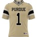 #1 Purdue Boilermakers ProSphere Endzone Football Jersey - Gold