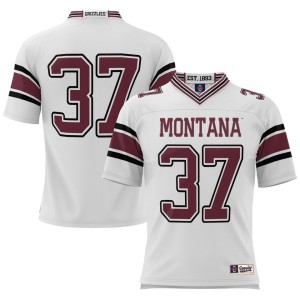 #37 Montana Grizzlies ProSphere Football Jersey - White