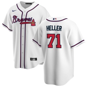 Ben Heller Atlanta Braves Nike Home Replica Jersey - White
