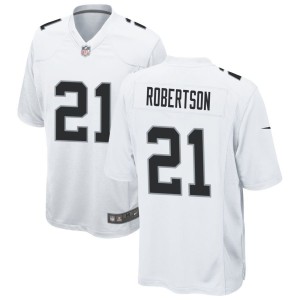 Amik Robertson Las Vegas Raiders Nike Game Jersey - White