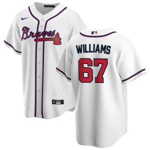 Luke Williams Atlanta Braves Nike Home Replica Jersey - White