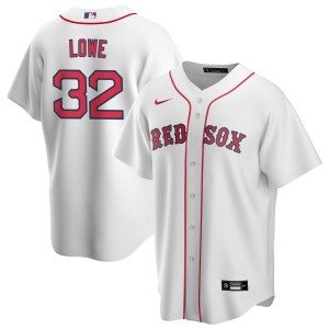 Derek Lowe Boston Red Sox Nike Home RetiredReplica Jersey - White