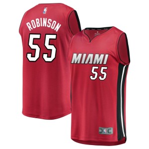 Duncan Robinson Miami Heat Fanatics Branded Youth Fast Break Replica Jersey Red - Statement Edition