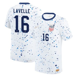 Rose Lavelle USWNT Nike 2023 Home Authentic Jersey - White