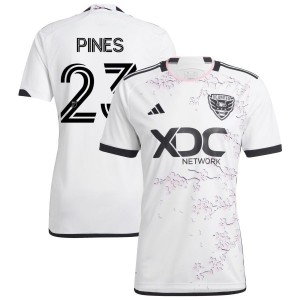 Donovan Pines D.C. United adidas 2023 The Cherry Blossom Kit Replica Jersey - White