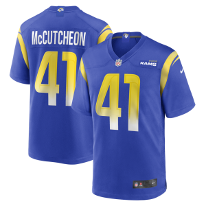 Cameron McCutcheon Los Angeles Rams Nike  Game Jersey - Royal