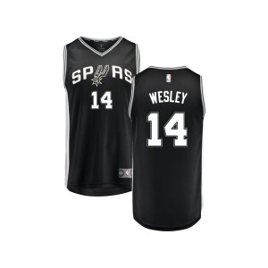 Blake Wesley San Antonio Spurs Fanatics Branded Youth Fast Break Replica Jersey Black - Icon Edition