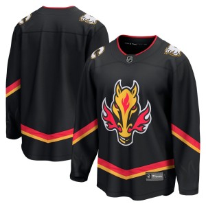 Calgary Flames Fanatics Branded Alternate Premier Breakaway Jersey - Black
