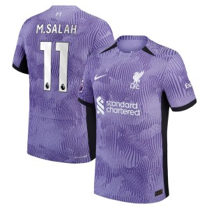 Mohamed Salah Liverpool Nike 2023/24 Third Vapor Match Authentic Player Jersey - Purple