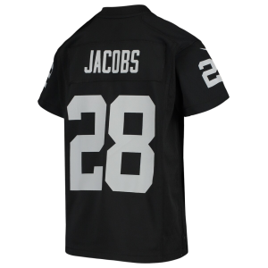 Boys' Grade School Jacobs Josh Nike Raiders Game Jersey - Black