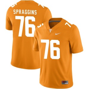 Javontez Spraggins Tennessee Volunteers Nike NIL Replica Football Jersey - Tennessee Orange
